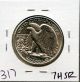 1942 Bu Gem Liberty Walking Silver Half Dollar Coin 317 $unc/ms++$us Mint$rare Half Dollars photo 1