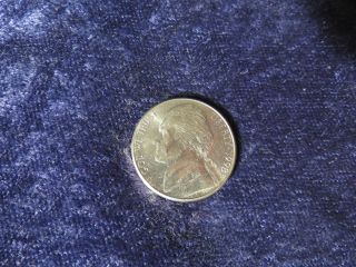 1998 - D Jefferson Nickel Vintage Monticello 5 Cents Coin - Flip photo