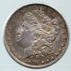 1890 Morgan Dollar Partial Collar W/ Full Railroad Rim Struck Partial Collar Coins: US photo 1