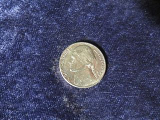 1983 - D Jefferson Nickel Vintage Monticello 5 Cents Coin - Flip photo