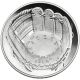 At Mint2014 P National Baseball Hall Of Fame Proof Curved Silver Dollar Commemorative photo 1