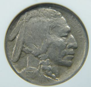 1914 - D Buffalo Nickel Ngc Vf20 Rotated Reverse photo
