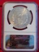 1904 - O Morgan Silver Dollar Uncirculated Ngc Ms - 64 003 Dollars photo 1