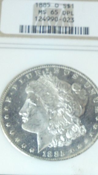 1885 O Morgan Dollar Ngc Ms65 Dpl - photo