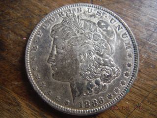 1886 - O Morgan Silver Dollar photo