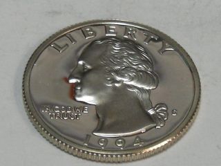 1994 Washington Silver Quarter (proof) 5834a photo