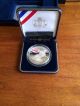 1997 S Jackie Robinson 50th Silver Proof Commemorative Dollar (box &) Commemorative photo 2