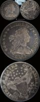 1803 Silver Dollar - 1803 Early $1 - Large 3 - Bb - 255 - Pcgs F15 Cac Dollars photo 1