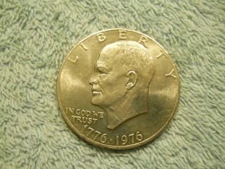 1976p Bicentennial Eisenhower Dollar photo