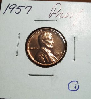 1957,  1958 & 1959 Gem Proof Lincoln Cents photo