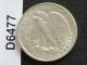 1943 - P Liberty Walking Half Dollar 90% Silver U.  S.  Coin D6477 Half Dollars photo 1