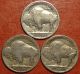 1936 P,  D&s Indian Head Buffalo Nickels,  F+ Nickels photo 1