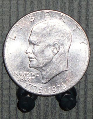 1976 Eisenhower Dollar Bicentennial Type 2 Bu Ike Us Coin photo