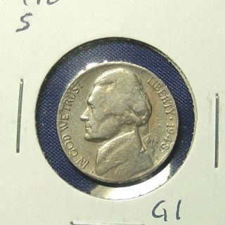 1948 S Jefferson Nickel - Collectible photo