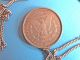 1887 O Morgan Silver Dollar Pendant Necklace Dollars photo 1
