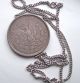 1887 O Morgan Silver Dollar Pendant Necklace Dollars photo 2