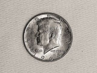 1964 John F.  Kennedy Half Dollar photo
