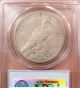 1928 Peace Dollar Pcgs Graded Au50,  Medium Toned Key Date Coin Dollars photo 1