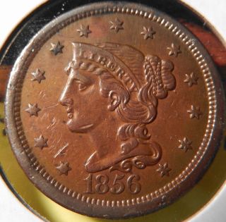 1856 Large Cent Almost Uncirculated photo