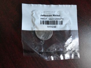 Jefferson Nickel 2003 - P photo