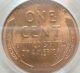 1945 - D Lincoln Cent Pcgs Ms64rd - Small Cents photo 1