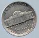 1989 - P Jefferson Nickel Base Of Bust Cud Error Jnc - 89p - 1 Coins: US photo 1