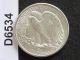 1943 - P Liberty Walking Half Dollar 90% Silver U.  S.  Coin D6534 Half Dollars photo 1