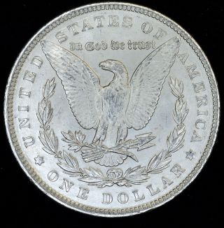 1889 Morgan Silver Dollar - Frosty Reverse - 314 photo