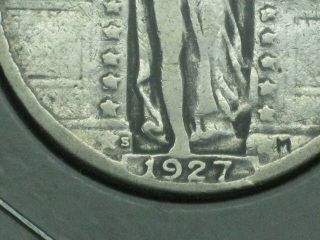 Semi Key Date 1927 - S Standing Liberty Quarter With Full 4 Digit Date photo