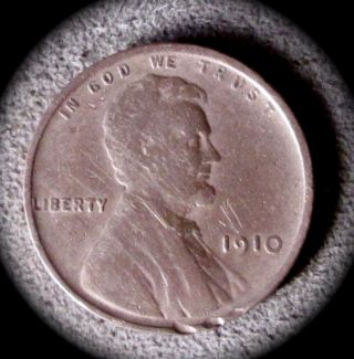 1910 Lincoln/wheat Penny photo