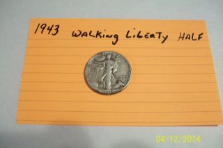 1943 Walking Liberty Half Dollar photo