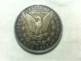 1896 Morgan Silver Dollar Coin photo