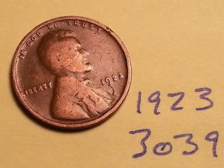 1923 Lincoln Cent Fine Detail Great Coin (3039) Wheat Back Penny Check Out Store photo