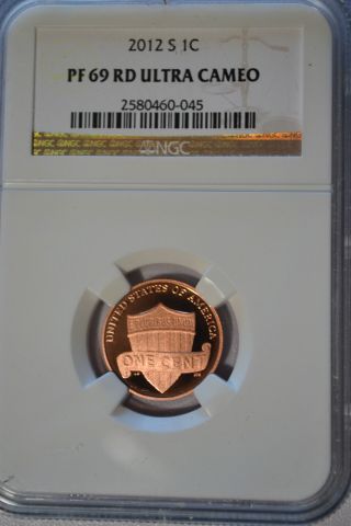 2012 - S Lincoln Penny 1c Cent Ngc Pf69 Rd Ultra Cameo photo