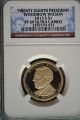 2013 - S Woodrow Wilson Presidential Golden Dollar Ngc Pf69 Ultra Cameo Dollars photo 2