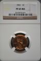 1961 Lincoln Penny Cent 1c Ngc Pf65 Red Dollars photo 6
