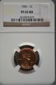 1961 Lincoln Penny Cent 1c Ngc Pf65 Red Dollars photo 8