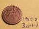 1919 S Lincoln Cent Fine Detail Great Coin (3044) Wheat Back Penny Small Cents photo 1
