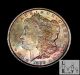 1889 (p) Gem Brilliant Uncirculated Bu Unc Toned Morgan Silver Dollar Bl 2 Dollars photo 3