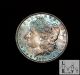 1881 Toned Uncirculcated Morgan Silver Bu Dollar $1 Unc Us Coin Bl Dollars photo 4