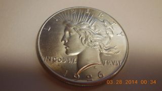1926 Peace$ - Brilliant Uncirculated - - She ' S - Clear & photo
