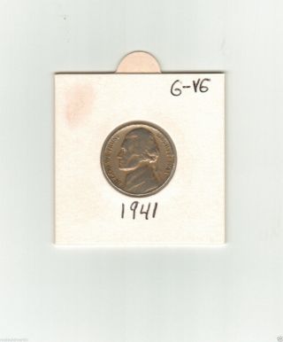 1941 5c Jefferson Nickel photo