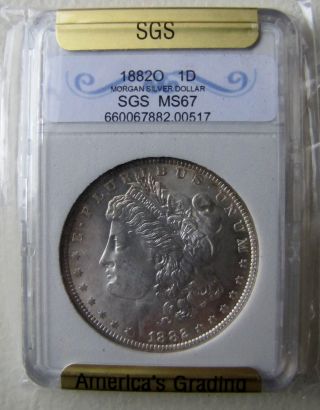 1882 - O Morgan Dollar Look Stunner photo