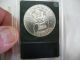 U.  S.  Mount Rushmore 1991 Commemorative Silver One Dollar Coin Commemorative photo 1