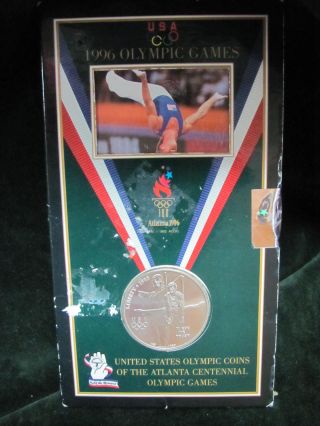 1995 - D Uncirculated $1 Gymnastics In Government Packaging photo