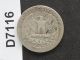 1935 - P Washington Quarter 90% Silver U.  S.  Coin D7116 Quarters photo 1