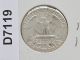 1960 - P Washington Quarter 90% Silver Bu U.  S.  Coin D7119 Quarters photo 1