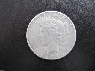 1928 Peace Silver Dollar Key Date E2899 photo