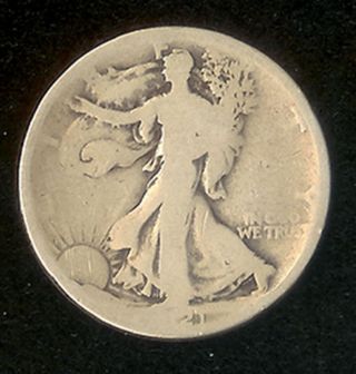1921 Walking Liberty Half Dollar photo