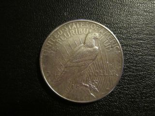 1927 - S Peace Dollar $1 - Au/almost Uncirculated photo